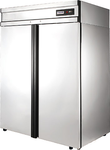 Холодильные шкафы POLAIR Grande с металлическими дверьми.